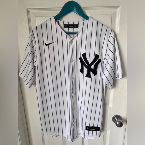 Mens Nike New York Yankees MLB Baseball Jersey Medium - Picture 6 of 12